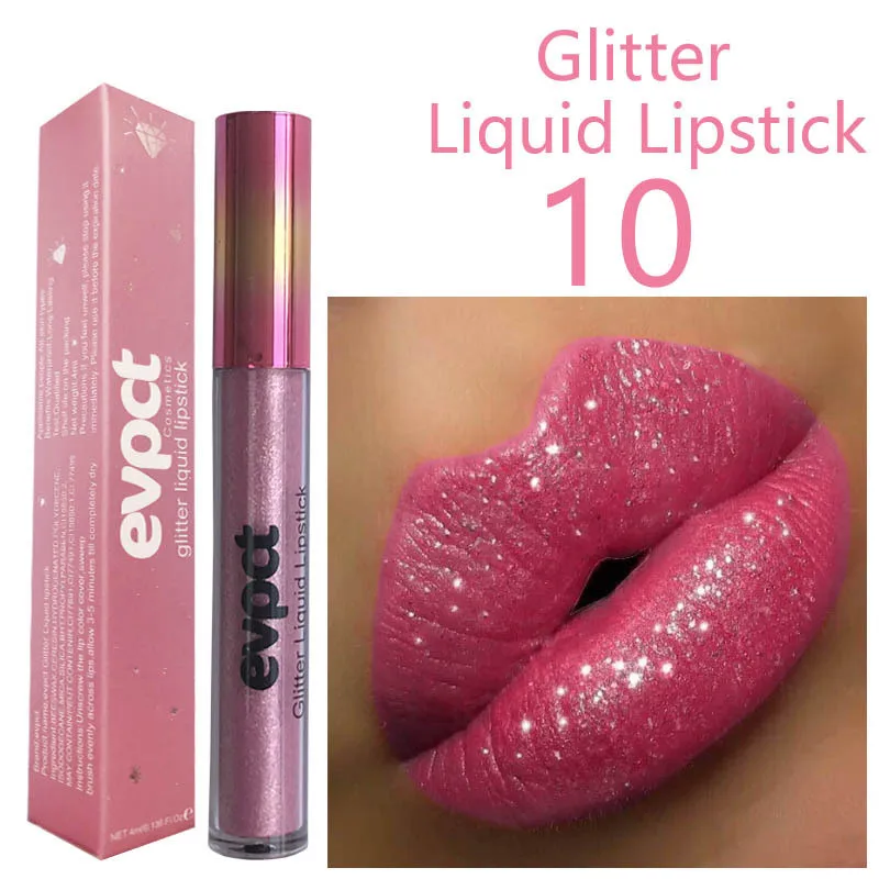 10 Матовый жидкий блеск для губ Lipsick Maquiagem Professional Completa стойкий водостойкий косметический Жидкая Косметика для макияжа Блеск для губ - Цвет: 10
