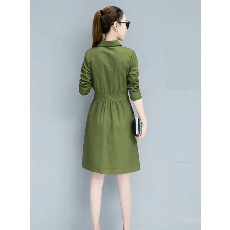 Женское платье с длинным рукавом UHYTGF облегающее треугольным вырезом Medium