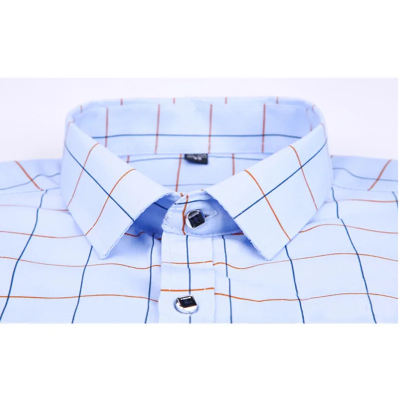 2019 New Spring Summer Men's Shirts Feather Printed Plaid Men Casual Shirt Male Camisa Man Business Soft Cool Tops YN10466 |