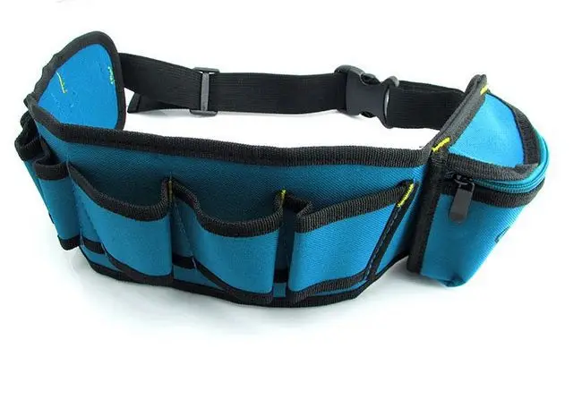 SunRed высокое качество синий с черной холщовой сумкой для инструментов пояса