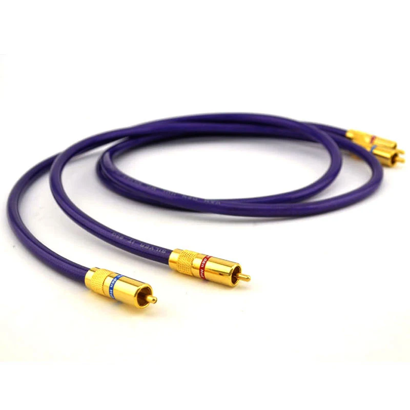 Посеребренные соединения MC silver IT 65G OFC с позолоченным разъемом RCA VHD|silver rca|rca