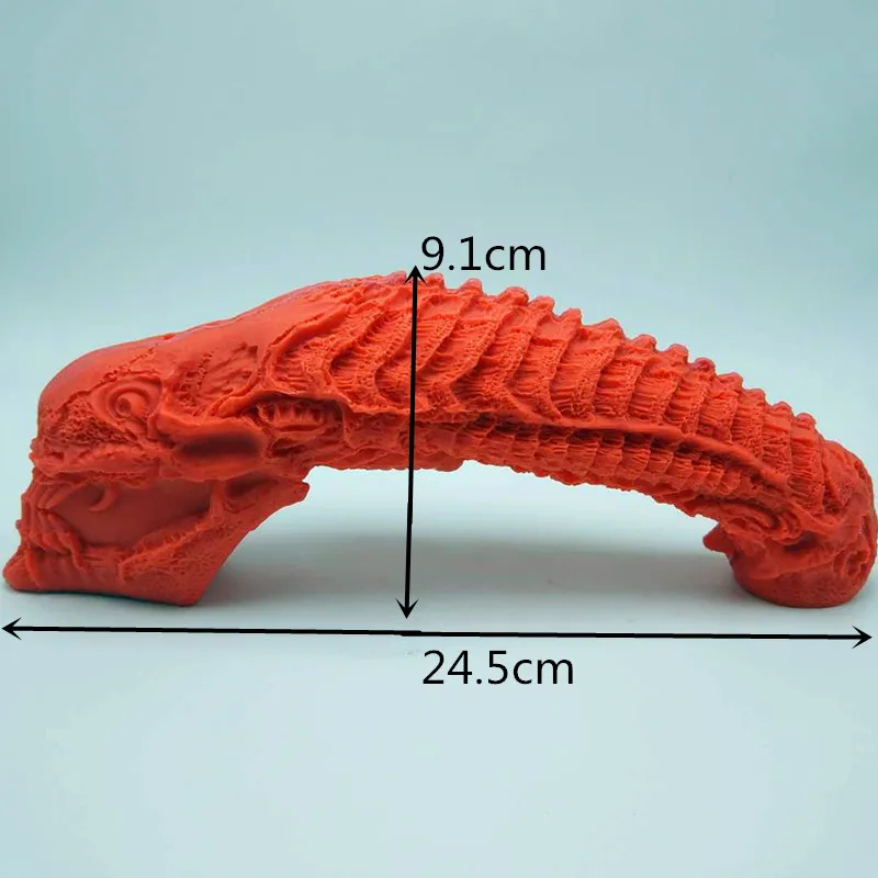 3D Монстры создания череп торт плесень, мусс шоколадный торт плесень, штукатурка, цемент DIY силиконовые формы украшения торта инструменты