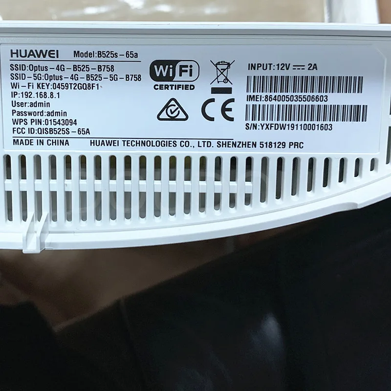 Используется Huawei B525 B525s-65A 4G 300 Мбит/с LTE CPE Wifi маршрутизатор 4g lte беспроводной PK E5186