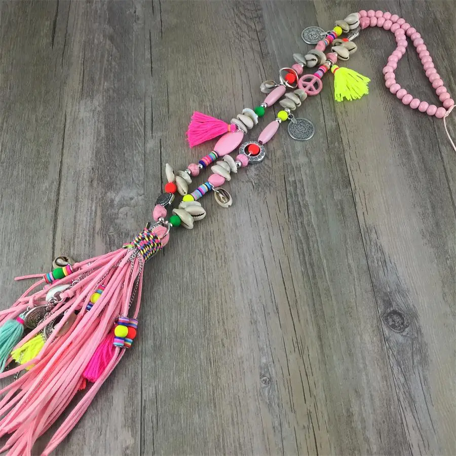 Ожерелье чокер женское многослойное из кожи с натуральным камнем|necklace women long|choker