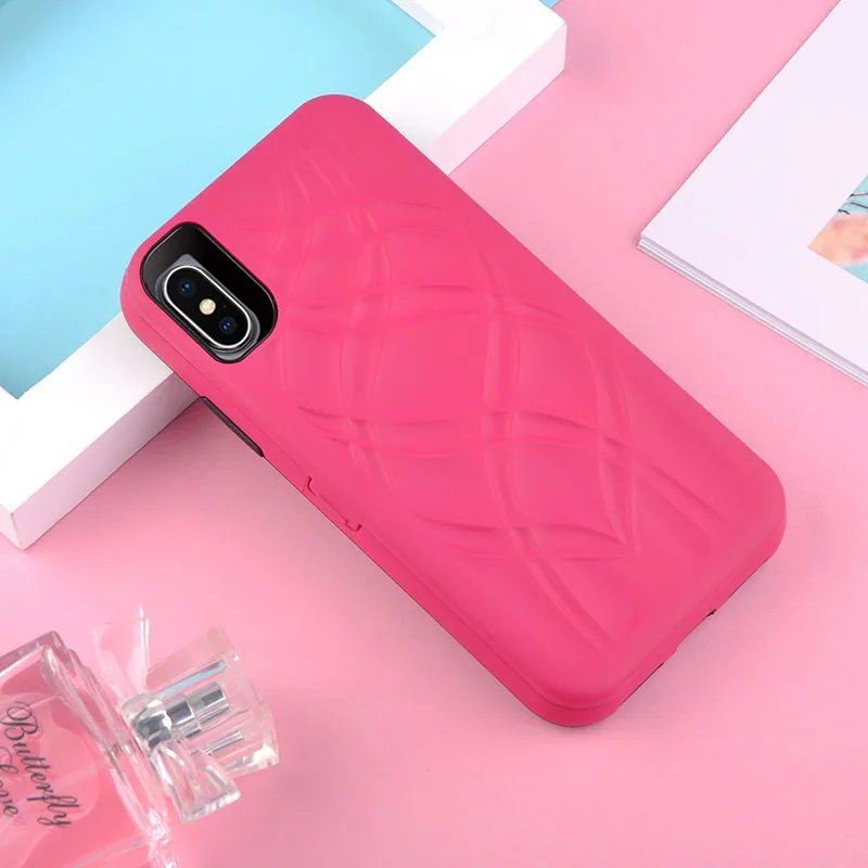 Зеркало для макияжа флип чехол для iPhone X, 8, 7, 6, 6 S, Plus, Fundas держатель крышки с телефонные разъемы для карт чехлы