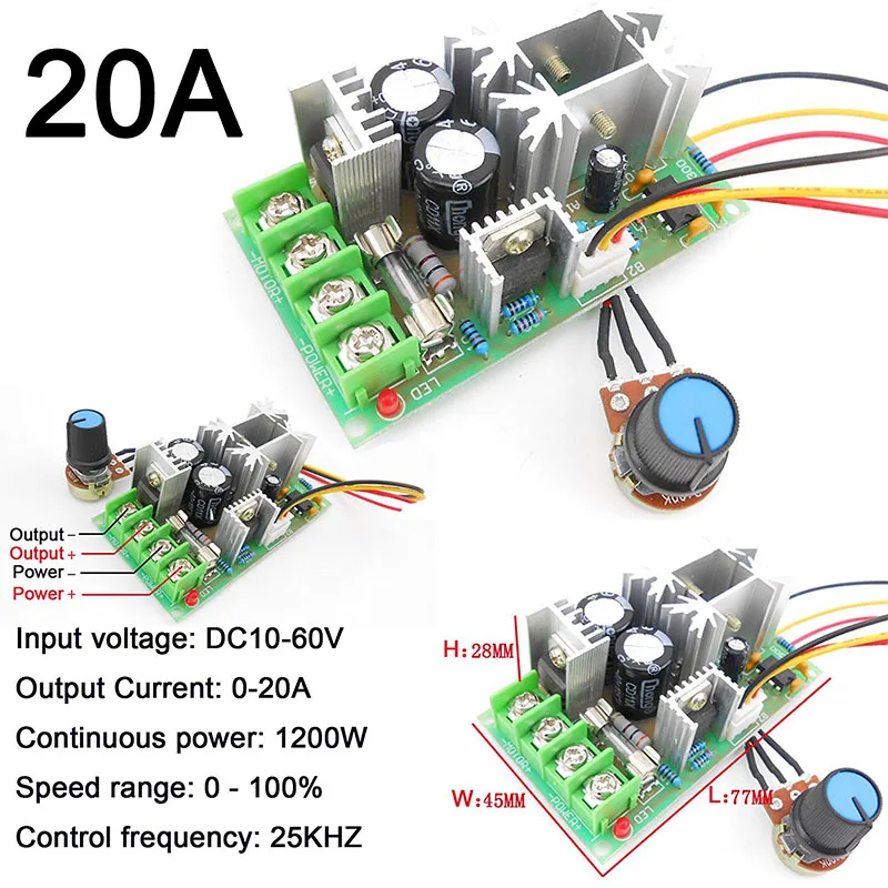 

ШИМ-контроллер для светодиодной ленты DIY LED U-Home ZS-X4A