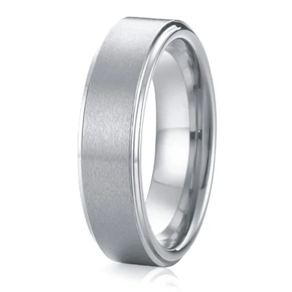 

classic handmade custom 6mm men silver color aircraft grade titanium ring wedding bands for husband anniversary gift