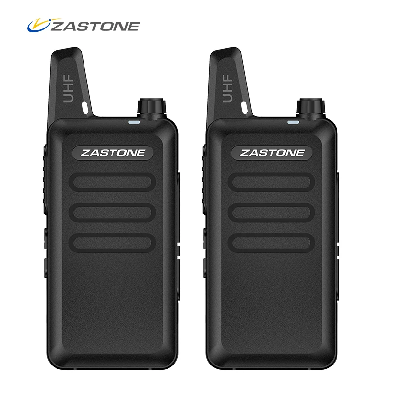 2 шт. Zastone X6 мини радио портативная рация UHF 400 470mTwo Way Радио Портативная