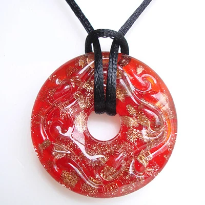 Ожерелье в рождественском стиле с красной змеиной зеленой и змеей | Украшения