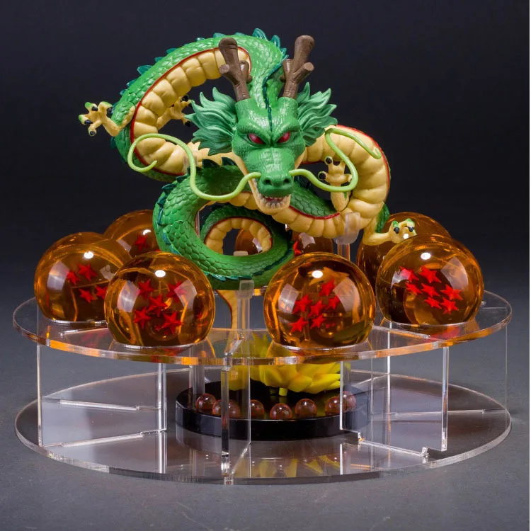 Экшн фигурки из дракона жемчуга Z Shenron Dragonball Набор фигурок + 7 шт. шариков 3 5 см