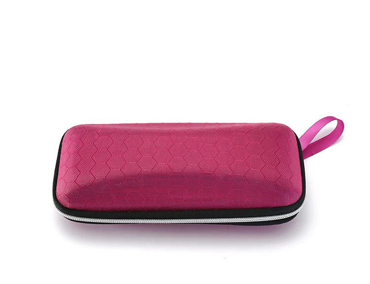 Eyewear cases hard black zip spectacle case Top-grade Exquisite Sunglasses Boxes High Quality Luxury Fabric Fashion Accessory