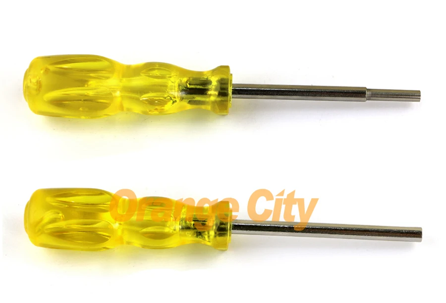 Желтая отвертка 3 8 мм + 4 5 для Nintendo WII NGC GB кассеты N64 SS 10 шт./лот = пар|screwdriver