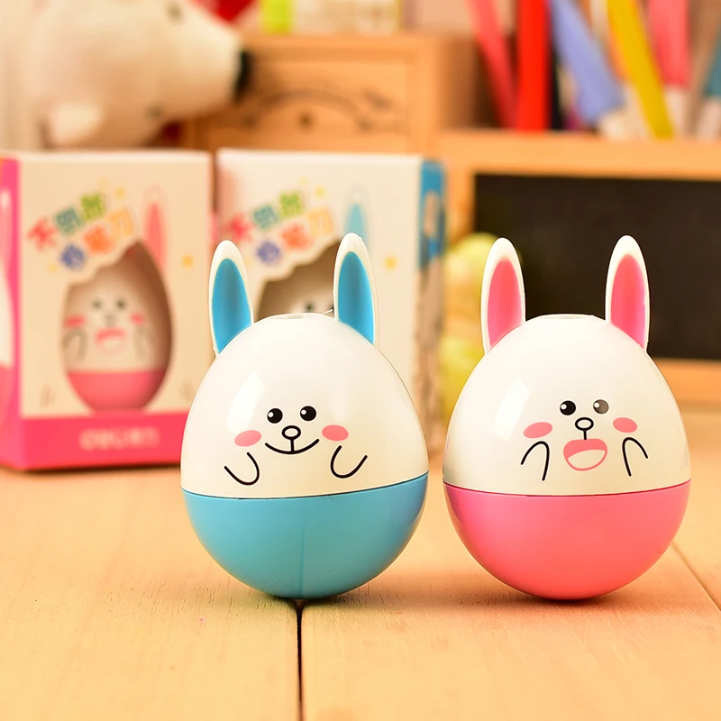 Кавайная точилка для карандашей в виде животных Кролик мышь мультяшный нож