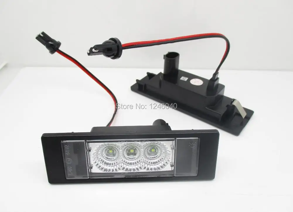 2 шт. Led номерной знак светильник для BMW E81 E87 E85 E86 E89 Z4 E63 E64 M6 F12 2D F13 Кабриолет F20 F06 K48 |