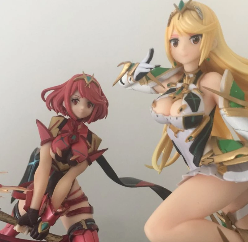 27 см Аниме Сексуальная Xenoblade 2 Chronicles игра Fate над Pyra Fighting ПВХ фигурка игрушка кукла подарок