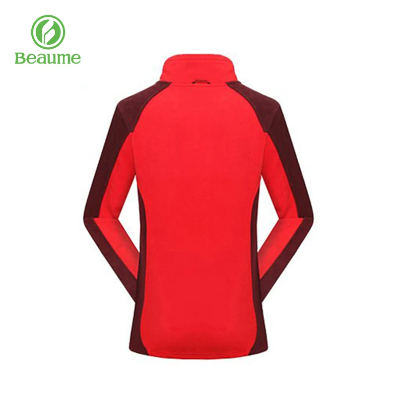 Beaume Winter Windproof Lightweight Outwear Camping Climbing Fleece Jacket for Women 63322 Red | Спорт и развлечения