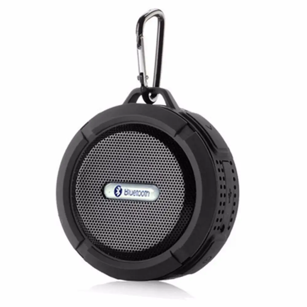 Портативный мини беспроводной Bluetooth динамик водонепроницаемый IP65 беспроводной динамик с супер басом для Iphone samsung Xiaomi телефон - Цвет: black