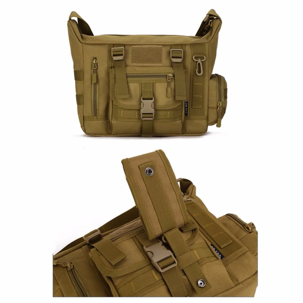 Уличная Военная тактическая сумка ACU CP камуфляжная армейская Черная мужская