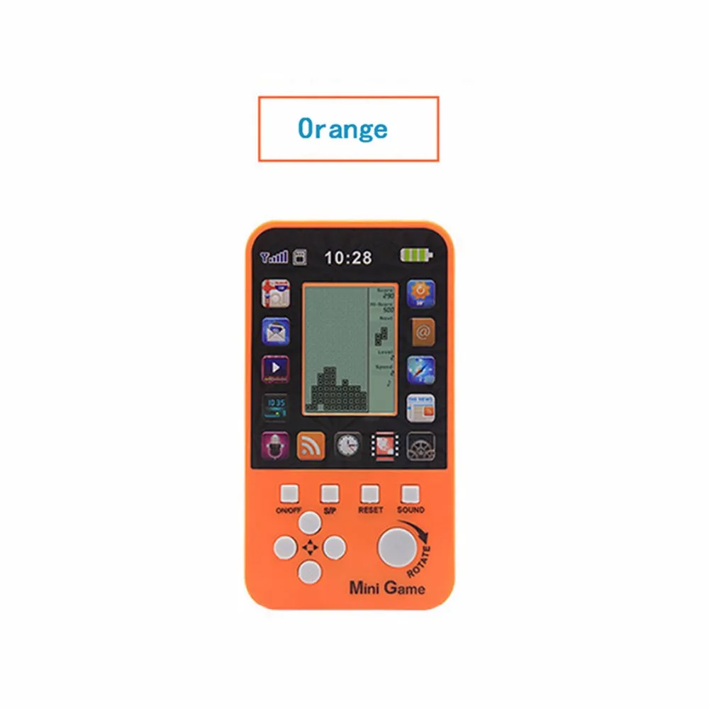 Портативная игровая мини консоль JRGK Data Frog для детей обучающие