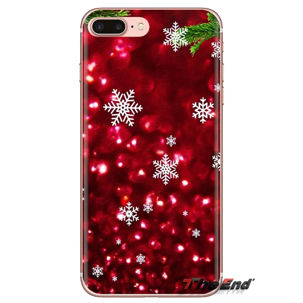Чудесные снежинки прозрачные мягкие чехлы для Huawei G7 G8 P7 P8 P9 P10 P20 P30 Lite Mini Pro P Smart Plus