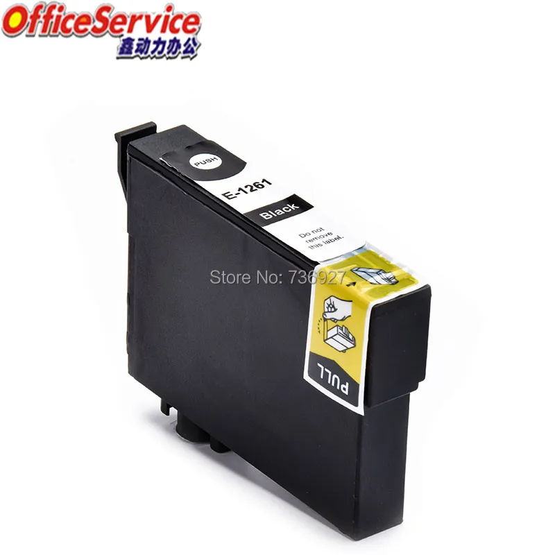 Совместимый чернильный картридж 12X T1261 T1262 T1263 T1264 для Epson|ink cartridge|compatible ink cartridgeink