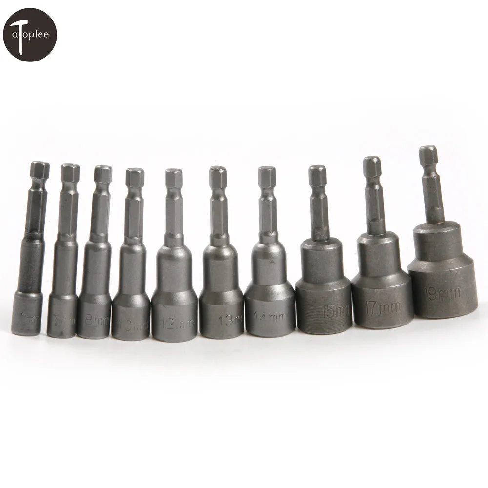 1 шт. набор магнитных гаек с шестигранной головкой для отверток 6 19 мм|Аксессуары