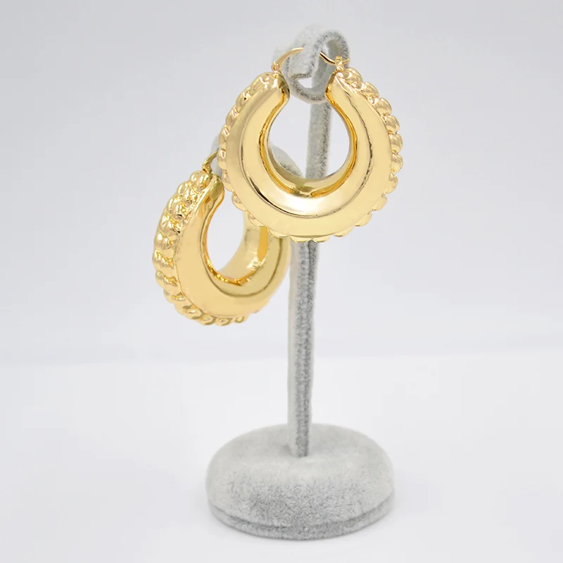 Sunny Jewelry эффектные ювелирные изделия 2019 большой обруч наборы женские модные