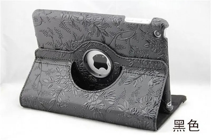 3D художник чехол для Ipad 5 6 360 Вращающийся винограда Pattern Флип Смарт из искусственной кожи для Ipad Air 1 Air 2 Ipad 9,7 9,7"