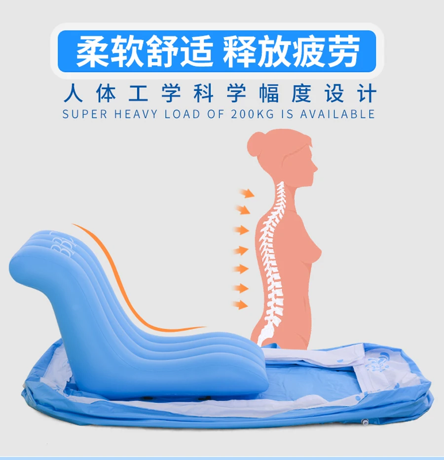Folding Inflatable Bathtub Adult Bath Home Thickening Insulation Steaming Sauna Spa Body Reclining Heating Artifact
