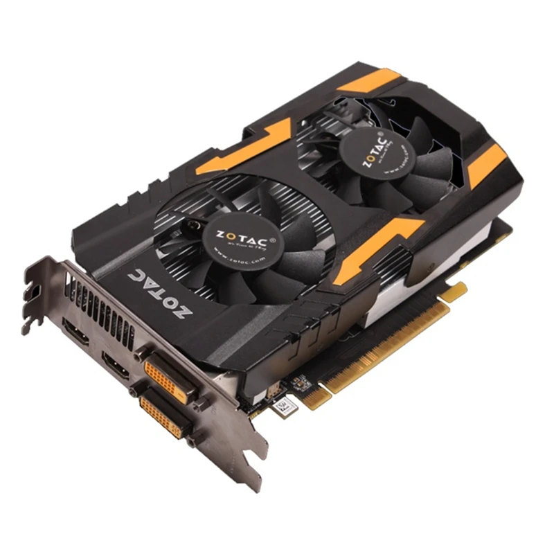 Видеокарта ZOTAC GeForce GTX 650 Ti 1GD5 1 ГБ 128 бит GTX650 GDDR5 видеокарты для nVIDIA Оригинальная карта GTX650Ti Hdmi Dvi