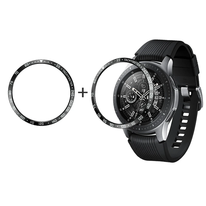 Металлический ободок для Samsung Galaxy Watch 46 мм чехол Gear S3 Frontier/классическая спортивная