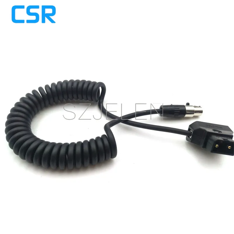 TVlogic monitor power line монитор для камер ARRI 12 В кабель питания монитора разъем D Tap mini XLR 4