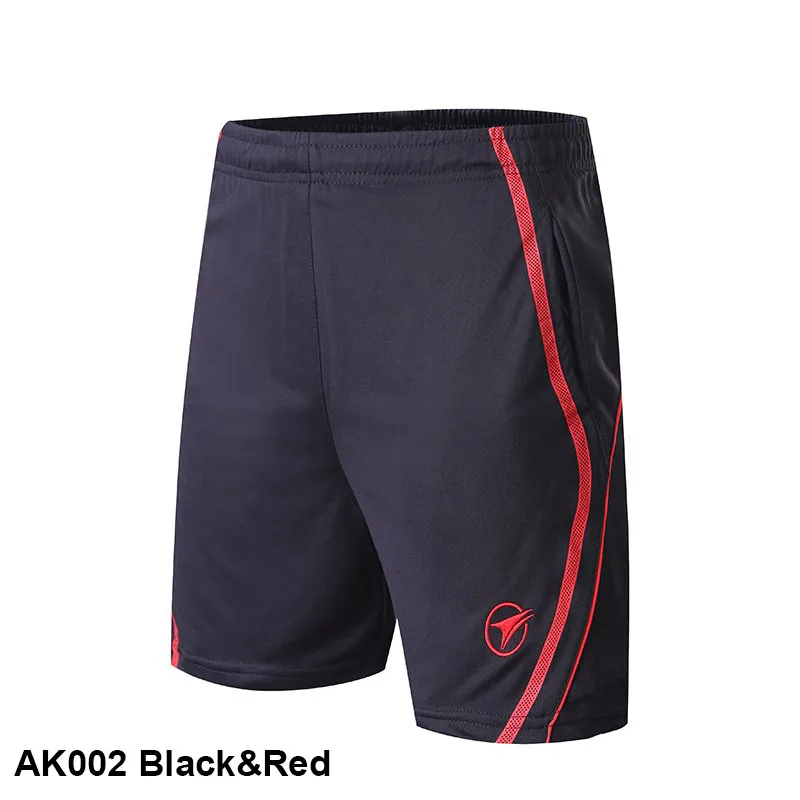 Ak002 red Новинка, быстросохнущие мужские спортивные шорты для бега, женские шорты для игры в теннис, бадминтон, настольный теннис, шорты для бега, фитнеса, спортзала, тренировок - Цвет: Ak002 red