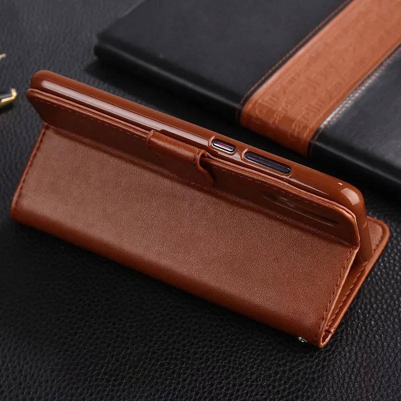 Чехлы для OPPO R15x роскошный флип кошелек магнитные винтажные кожаные сумки