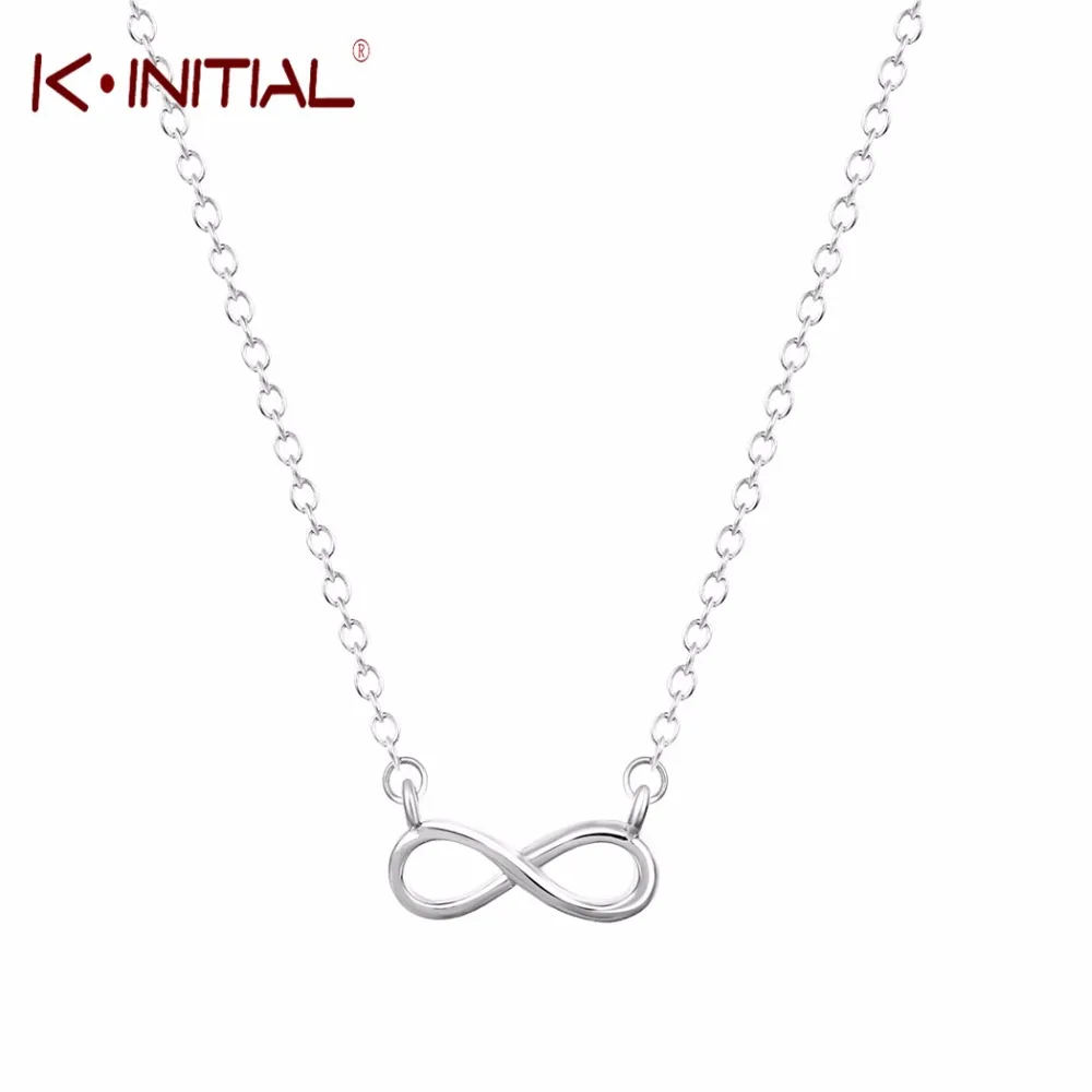 Kinitial 10 шт. Шарм Крест Бесконечность Подвески и Ожерелья для мужчин
