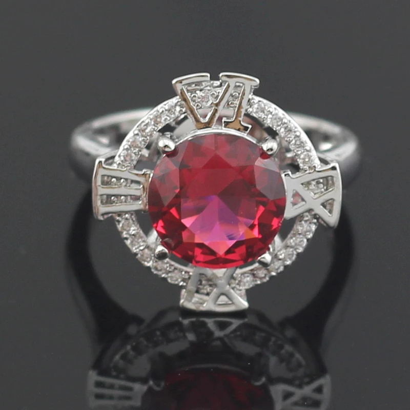 Haимис 2017 Горячая Распродажа гранат Женские Ювелирные наборы для свадьбы