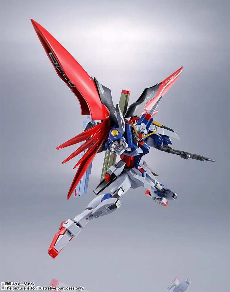 Подлинная BANDAI SPIRITS Tamashii нациями металлический робот крепкий мобильный костюм Gundam