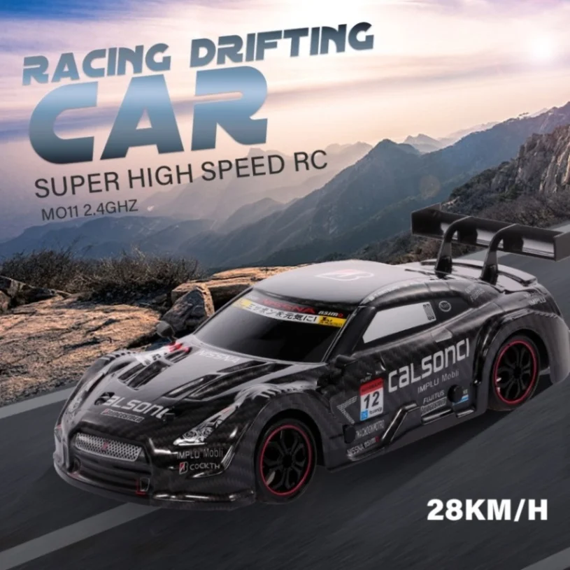 GOOLRC MO11 1/18 RTR RC Автомобиль 2 4G 4WD 4 канала 28 км/ч гоночный Дрифт автомобиль с фарами и