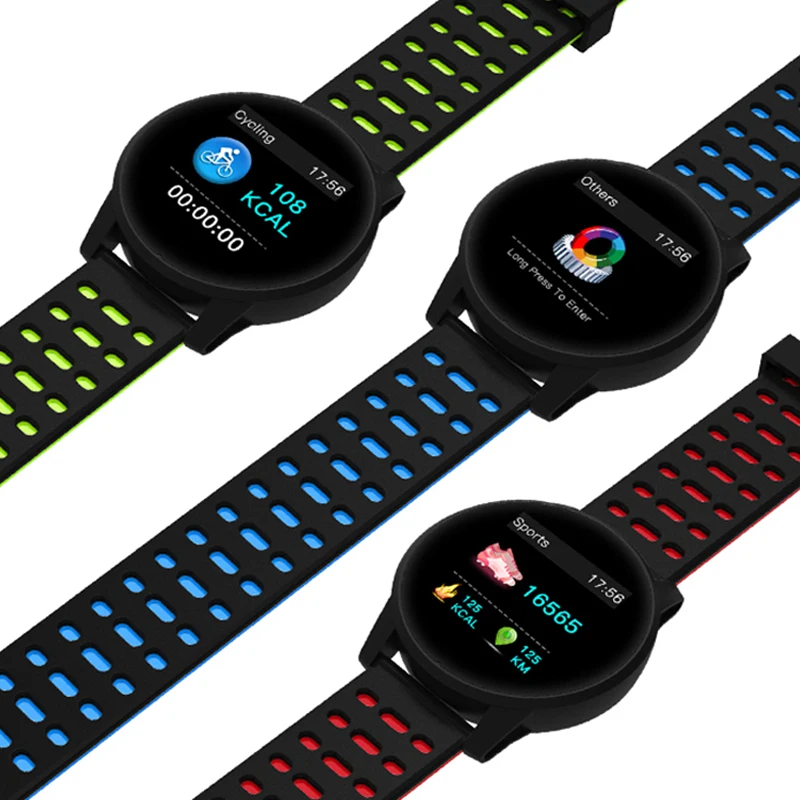 Новые спортивные Смарт часы для женщин и мужчин Android IOS умные фитнес трекер