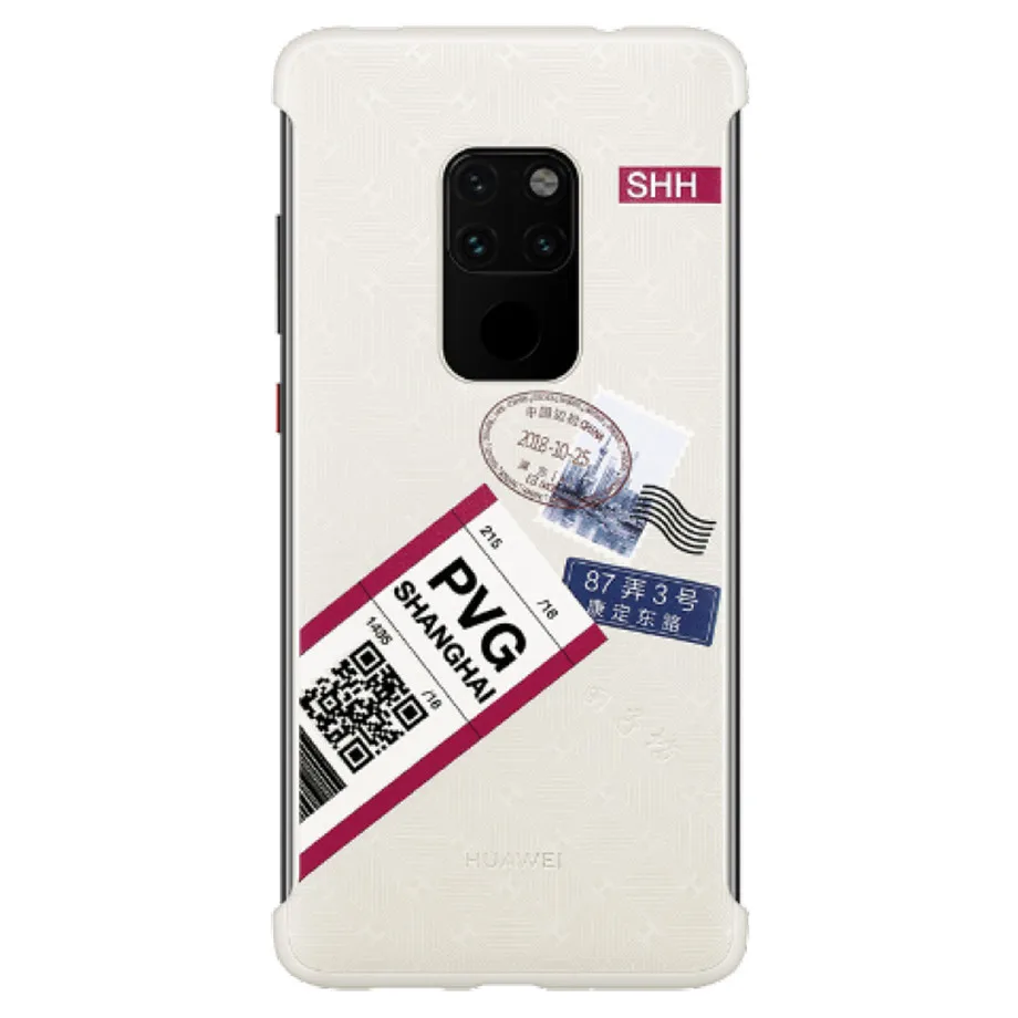 Оригинальный Официальный чехол из поликарбоната для Huawei Mate 20 Pro пластиковая