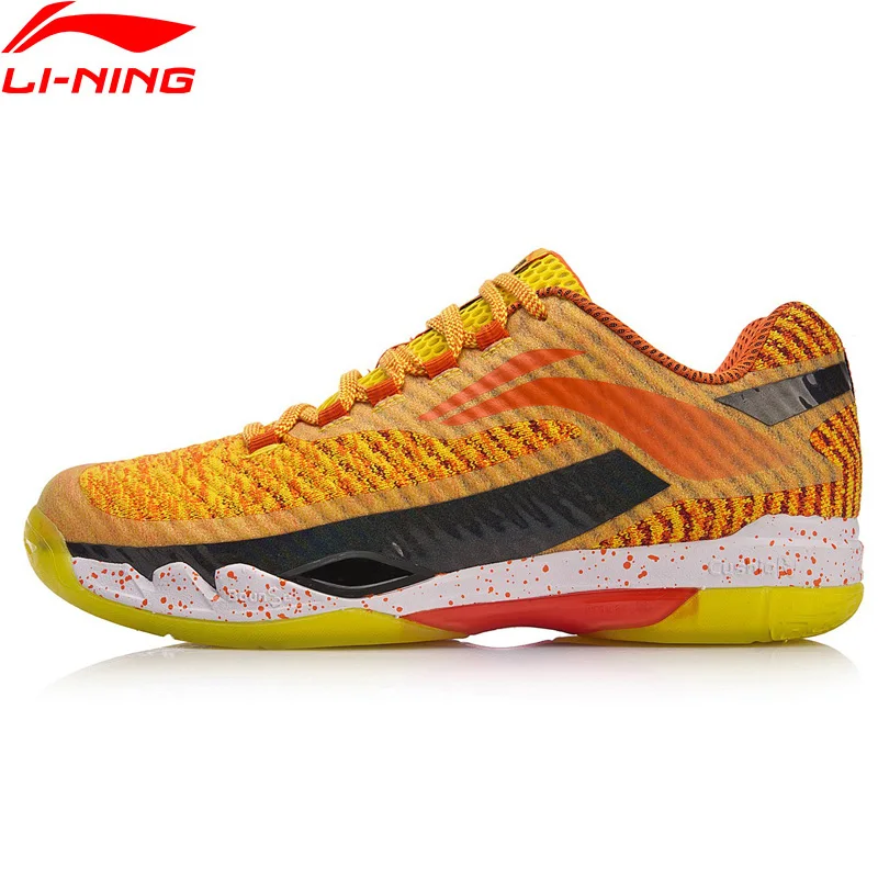 Мужская профессиональная обувь для бадминтона Li Ning спортивная с подушкой на