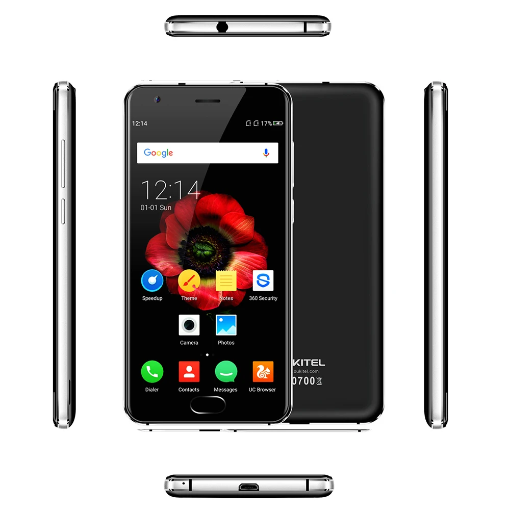 Oukitel K4000 плюс 5.0 &quotHD 4 ядра 1.3 ГГц Android 6.0 смартфон 2 ГБ 16 8.0MP 4100 мАч г LTE OTG отпечатков