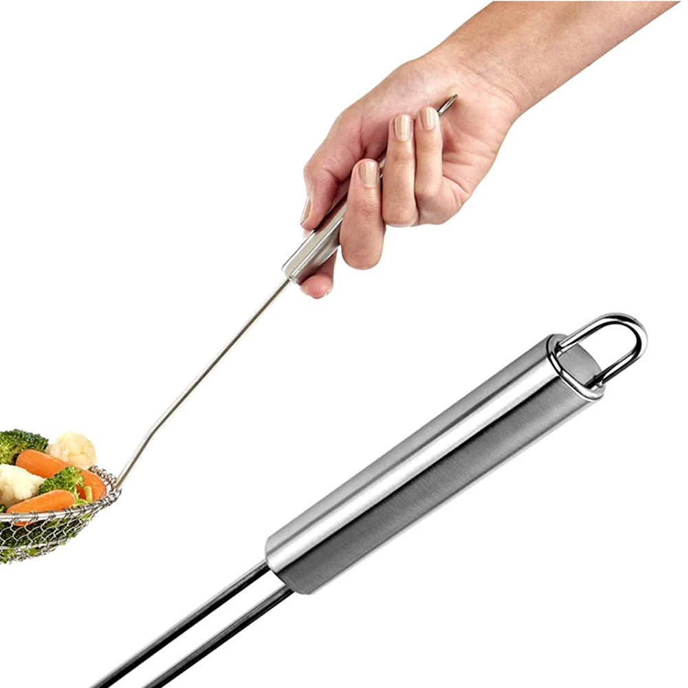 Многофункциональный ситечко для кухонной раковины ложка-фильтр из нержавеющей стали сетчатый скиммер масляный дуршлаг ситечко кухонные инструменты