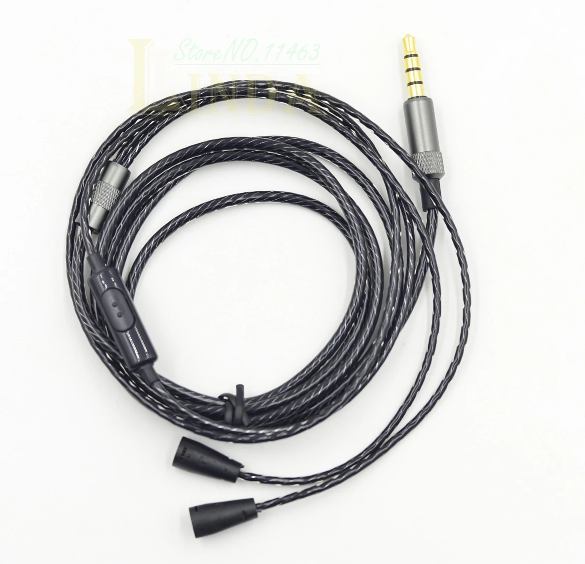 Сменный аудио кабель с микрофоном для наушников Sennheiser IE8 IE80 ie 8 80 | Электроника