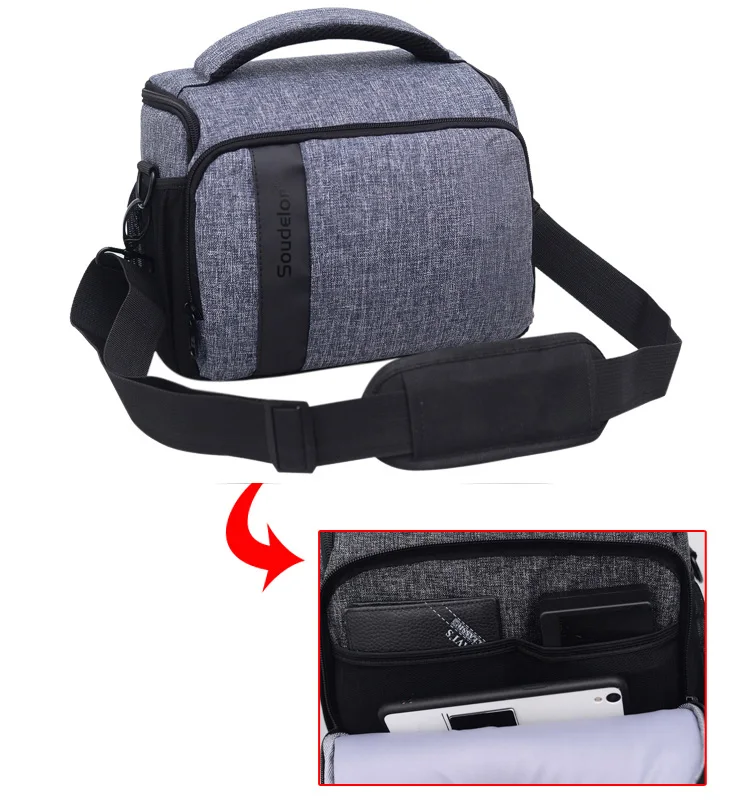 Портативный холщовый беззеркальный чехол для камеры DV сумка Nikon Canon Sony|dv bag|bag for