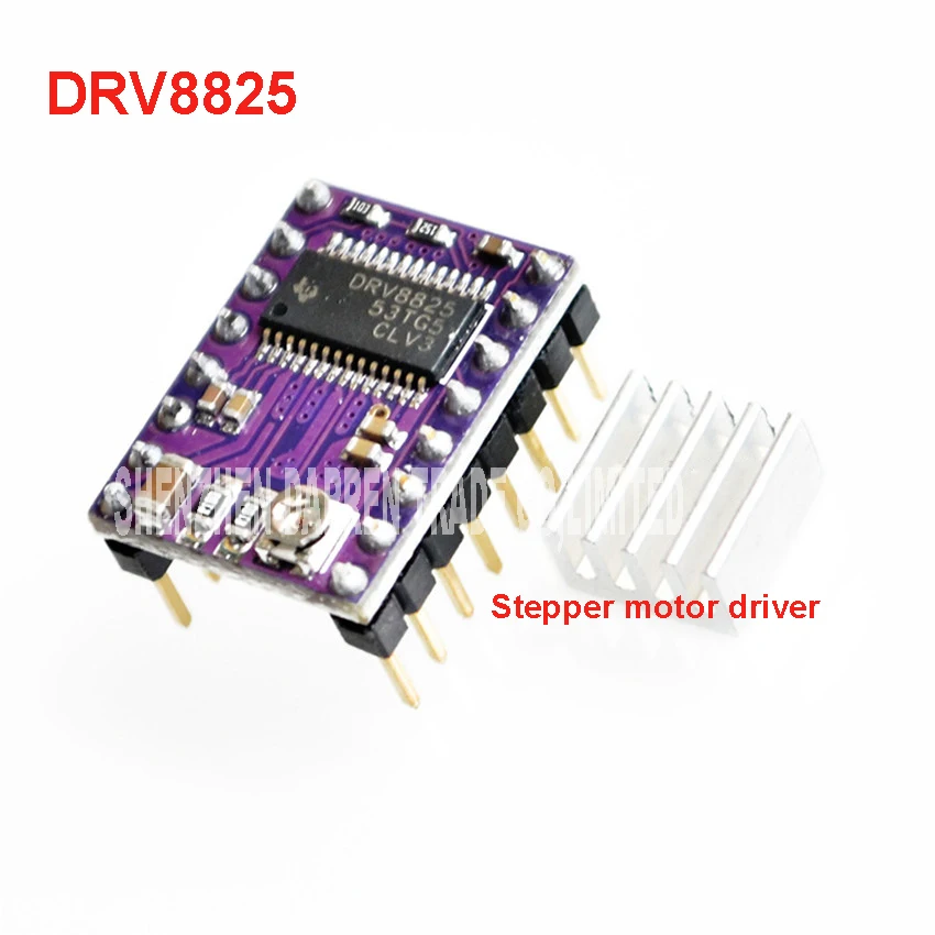 50 шт. 3D StepStick DRV8825 переносчик шагового двигателя Reprap 4-слойный ППМ водяной привод