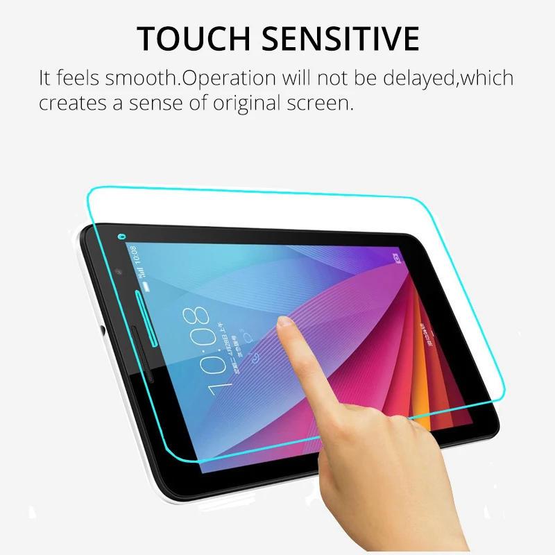 Protective Tempered Glass For Media pad T1 Tablet Screen Protector Huawei Mediapad t1 7.0 t1-70lu/ BGO-DL09 | Компьютеры и офис