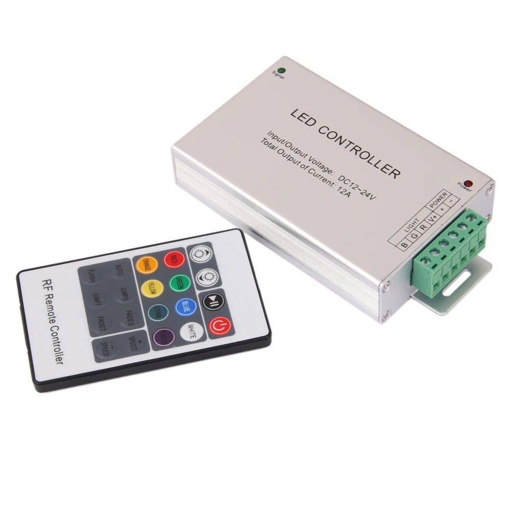 

20-Key Wireless Remote Switch Controller For 5050 3528 RGB LED Strip Lights