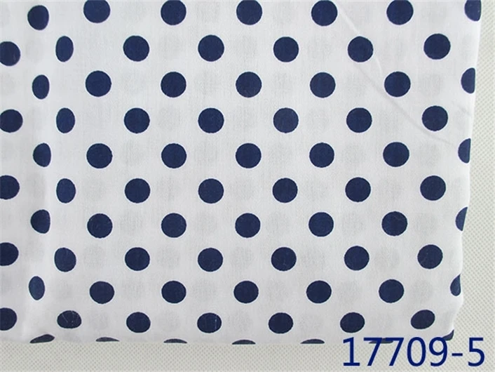 2"* 58" 50*145 см смешанный стиль точка напечатаны хлопок ткань, DIY материалы ручной работы для изготовления одежды швейная кукла, 1Yc2020