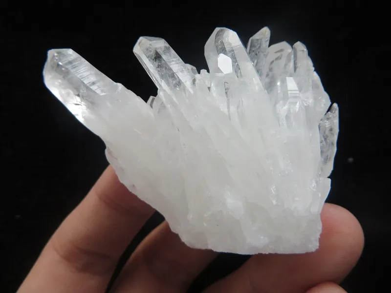 + Уругвай натуральный белый кристалл кварца GEODE КЛАСТЕР Исцеление 54 г | Дом и сад